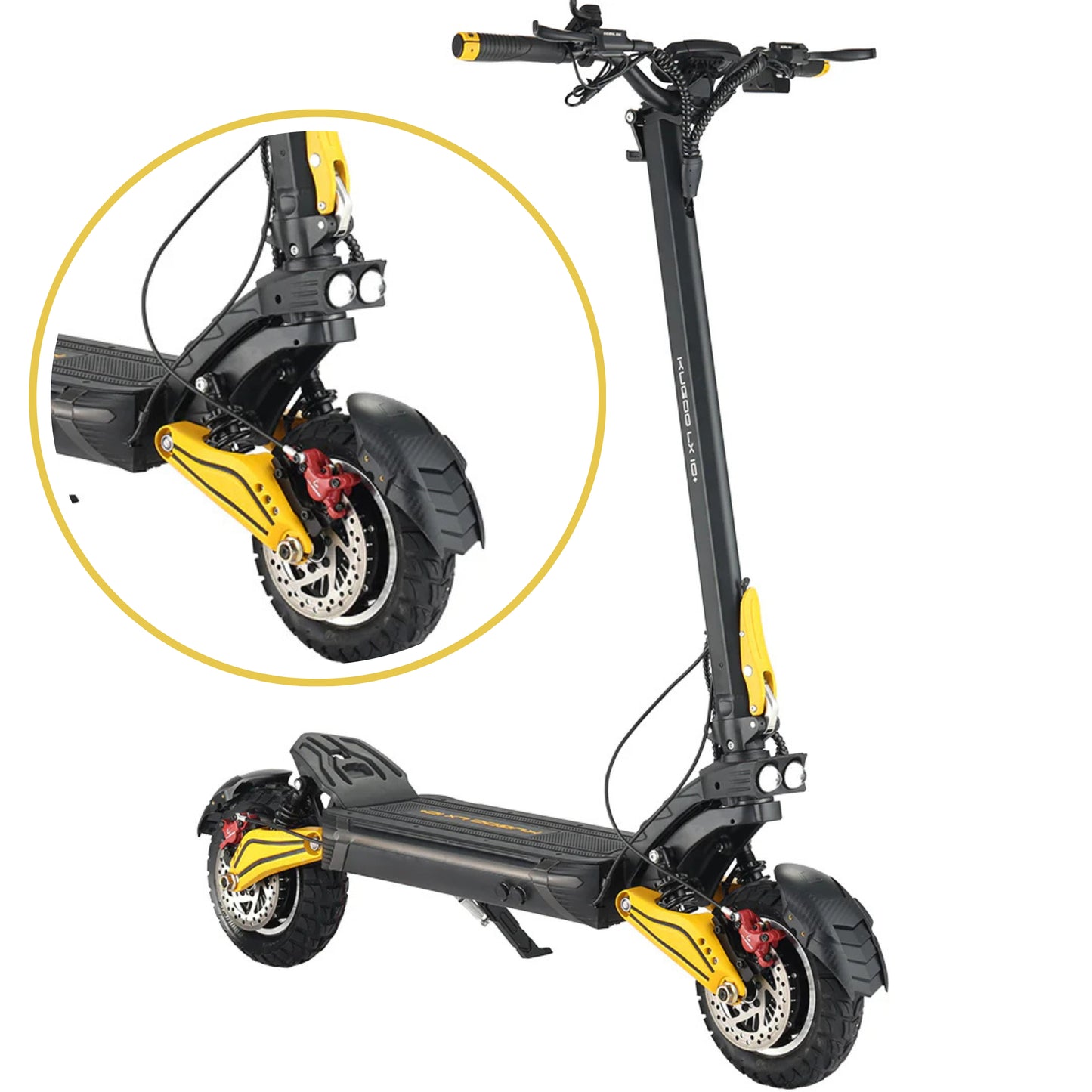 Kugoo LX 10+ Electric Scooter 1400W Dual Motors 60V 20.8Ah | 100Km long range | 75kmh max speed