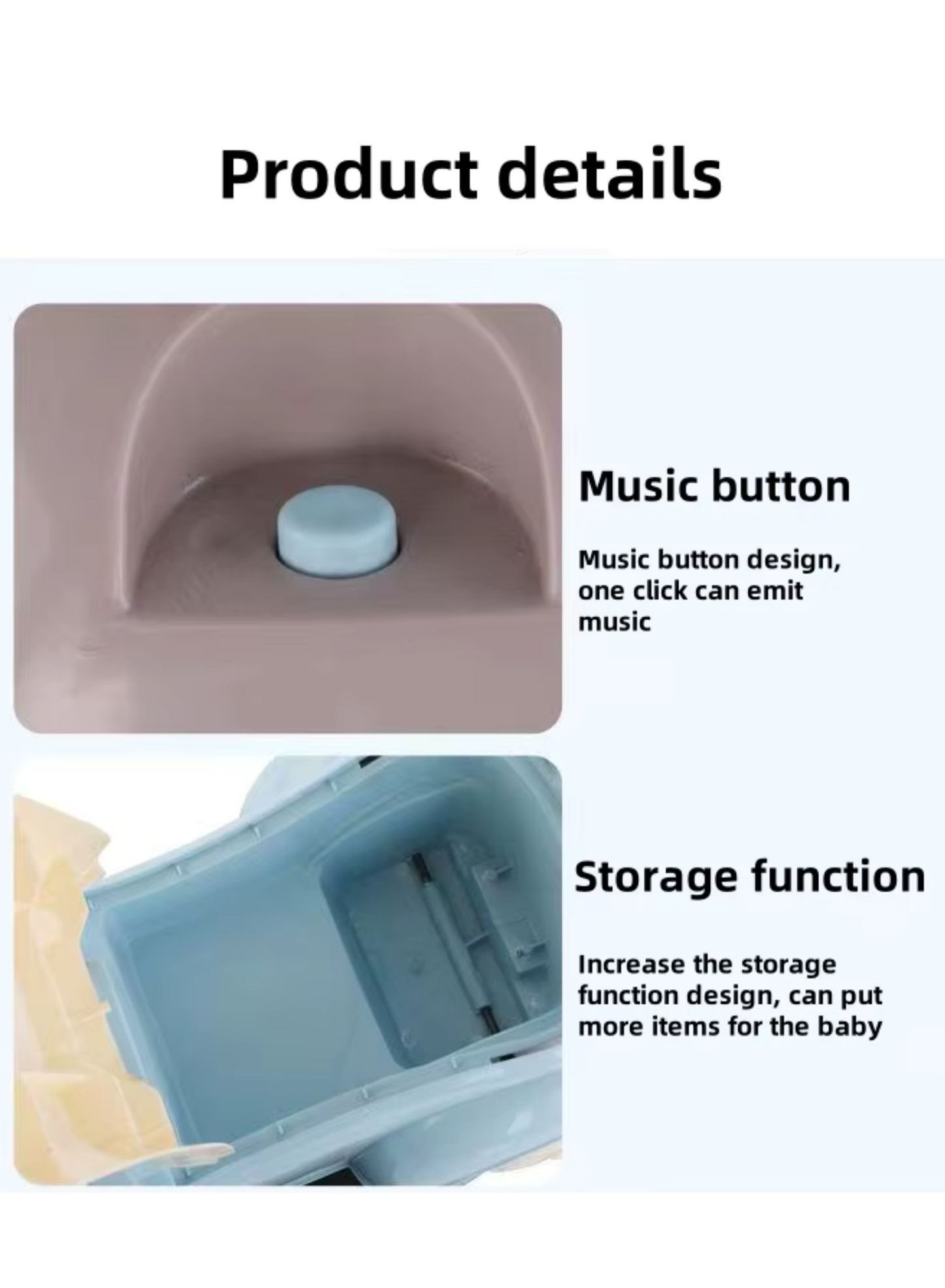 Baby Ride-On Car for Kids | Push Car with Music & Fun Design (Ages 1–3)