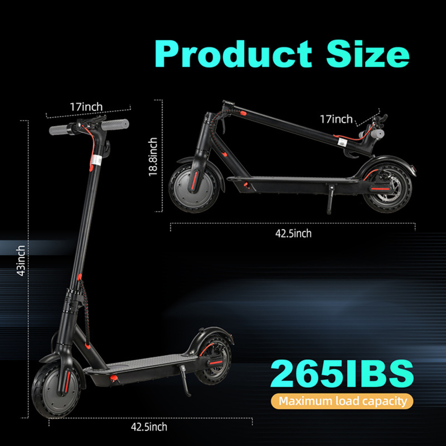 HT01 Electric Bike 36V for Adults | 250W Motor | 25 km/h Speed | 6.6 Ah Battery | Up to 90 kg Load